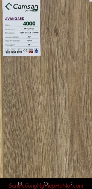 sàn gỗ camsan 4000-10mm