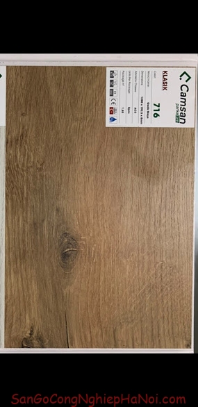sàn gỗ camsan 716-8mm
