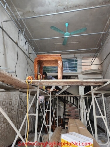 thi công trần nhựa nano