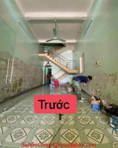 trước khi thi công ốp vách nano