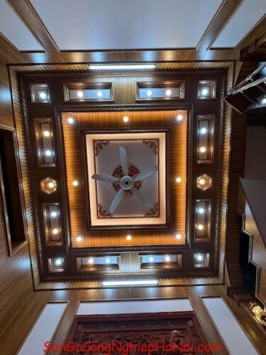 thi công ốp nhựa nano trần, tường