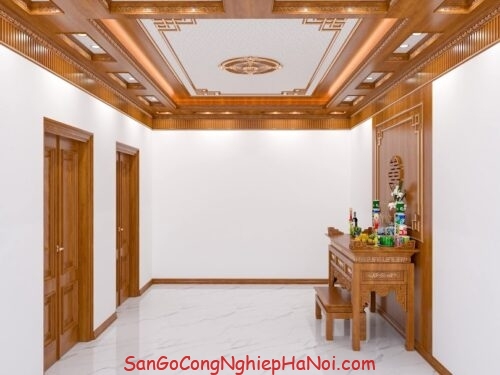 bản vẽ 3D thi công trần, tường nhựa nano